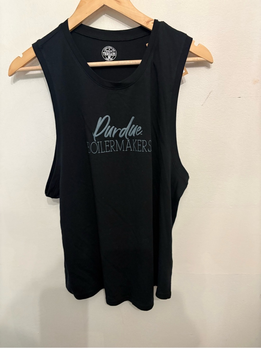 Rivalry Threads Black Purdue Boilermakers Tank